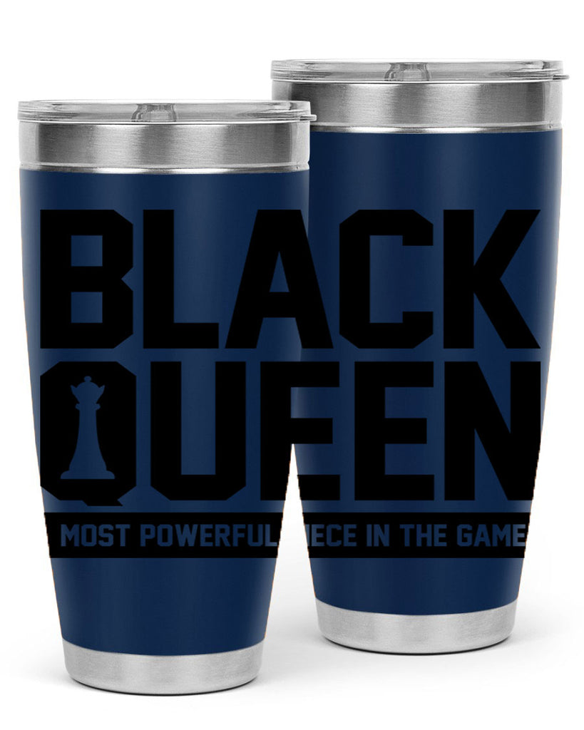 black queenchess 194#- black words phrases- Cotton Tank