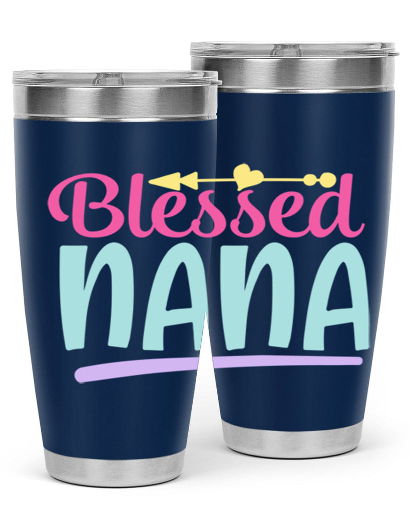 blessed nana 60#- grandma - nana- Tumbler