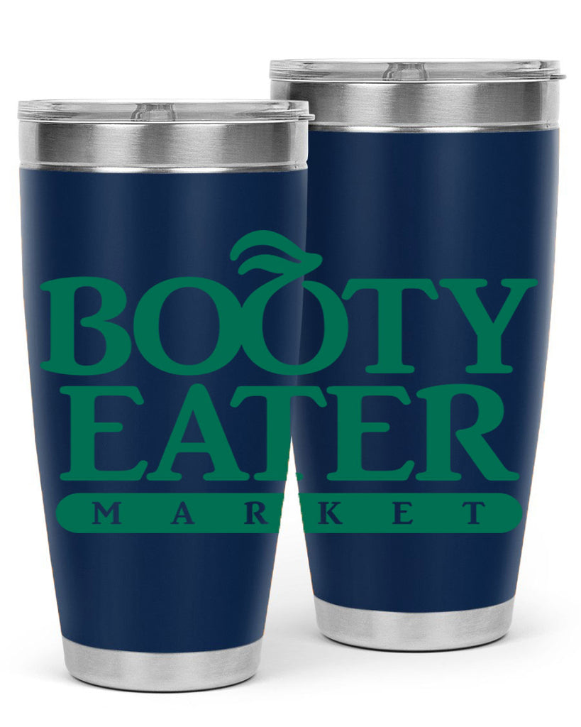 bootyeater 192#- black words phrases- Cotton Tank