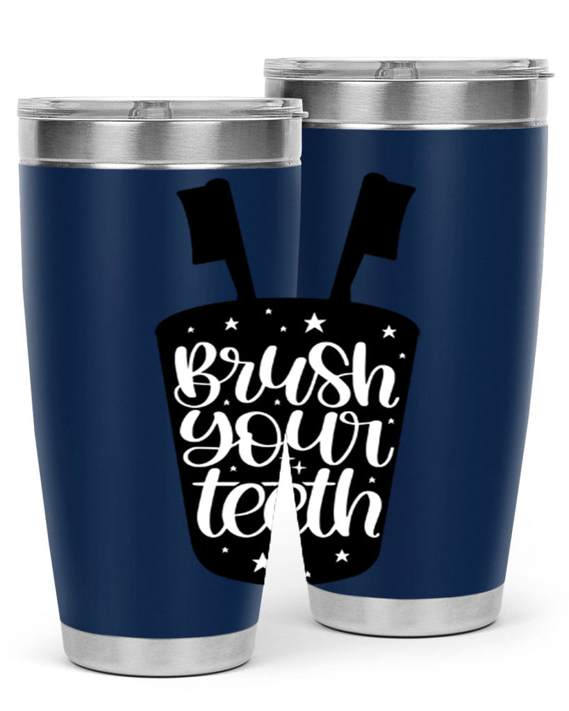 brush your teeth 45#- bathroom- Tumbler