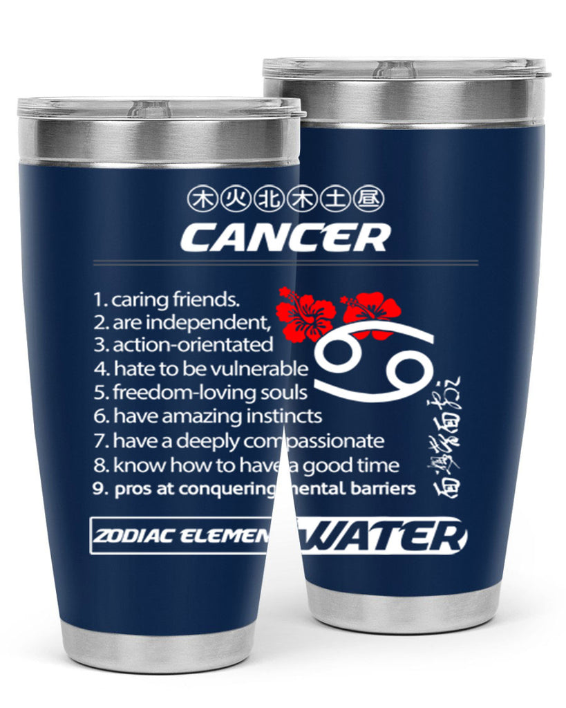cancer 175#- zodiac- Tumbler