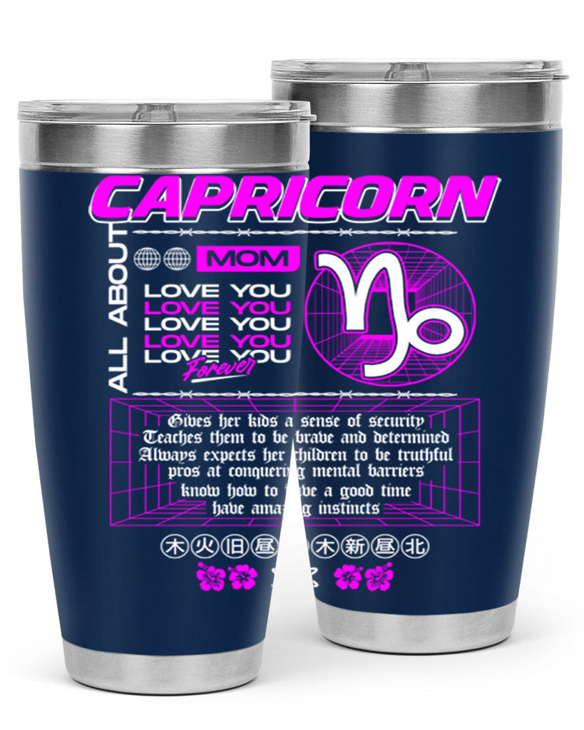 capricorn 208#- zodiac- Tumbler