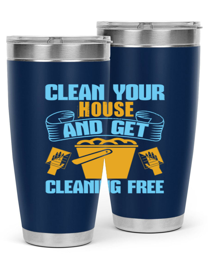 clean your house and get cleaning free Style 46#- cleaner- tumbler