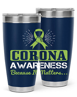 corona awareness because it matters Style 26#- corona virus- Tumbler