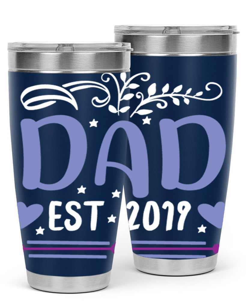 dad est 100#- fathers day- Tumbler
