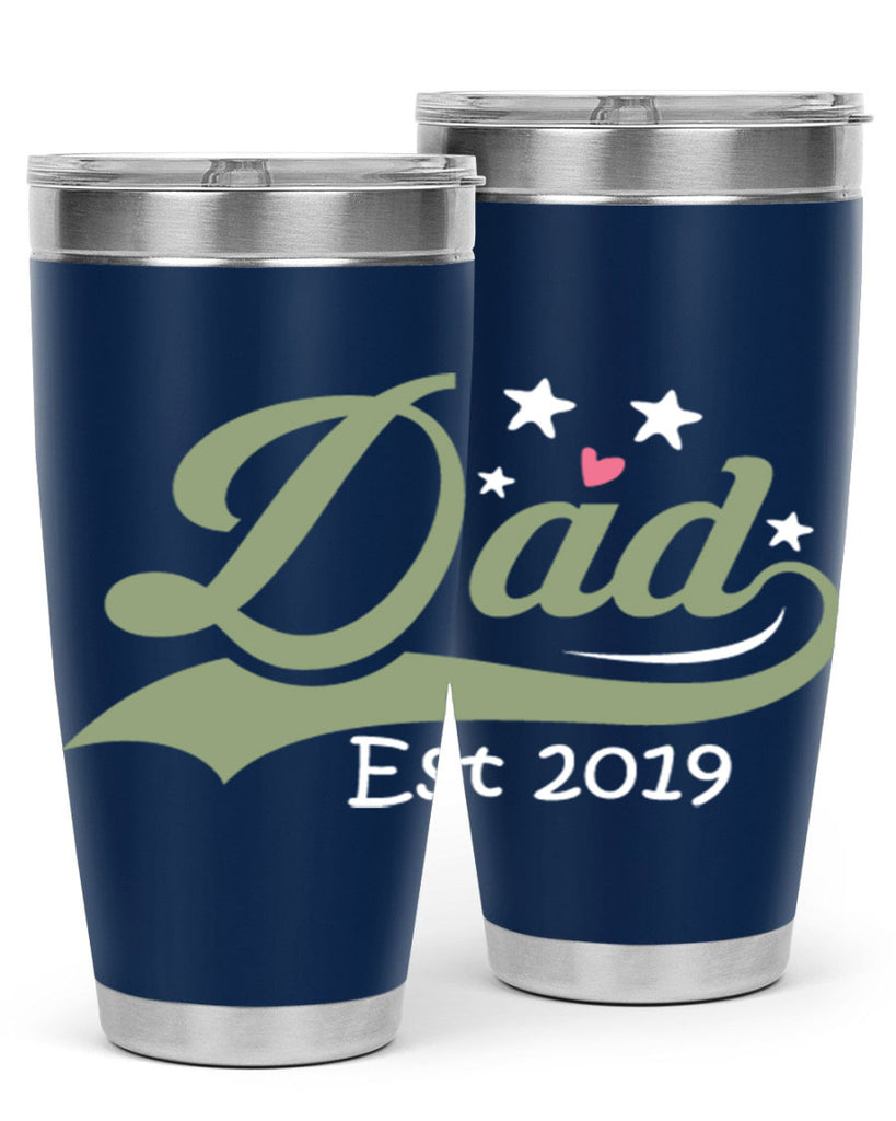 dad est 101#- fathers day- Tumbler