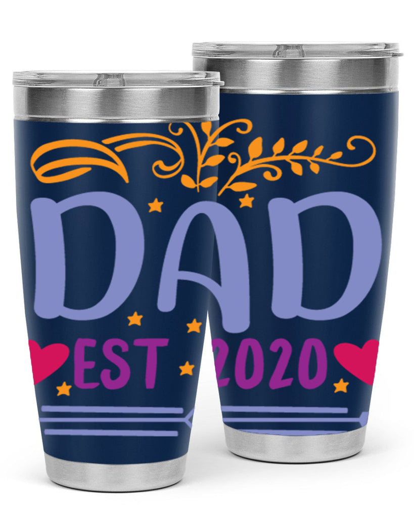 dad est 98#- fathers day- Tumbler