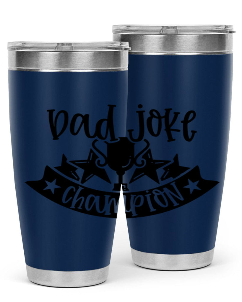 dad joke champion 66#- fathers day- Tumbler