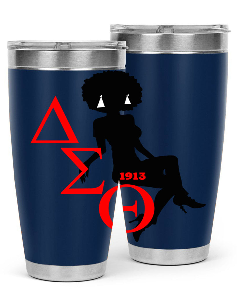 delta sigma theta 7#- black words phrases- Cotton Tank