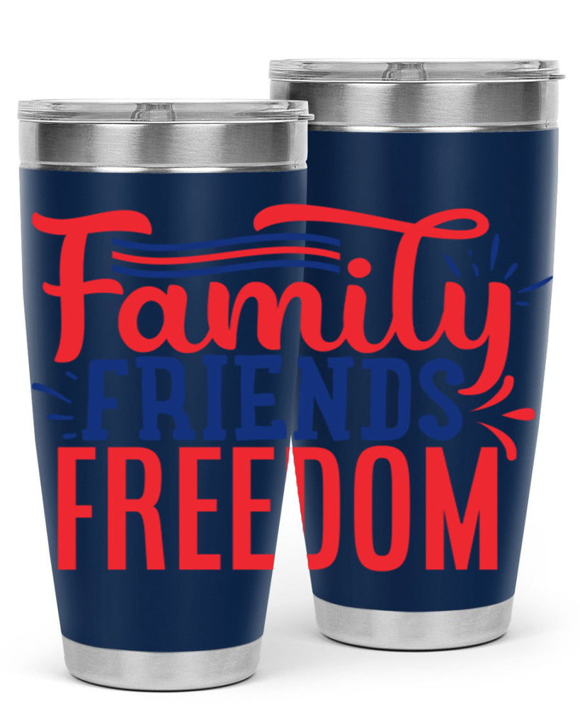 family friends freedom Style 48#- Fourt Of July- Tumbler