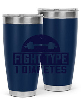 fight type diabetes Style 37#- diabetes- Tumbler