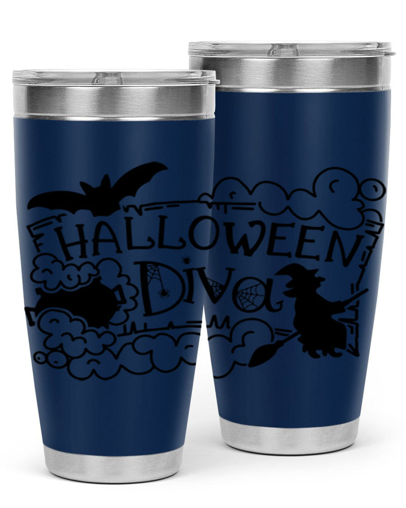 halloween diva 74#- halloween- Tumbler
