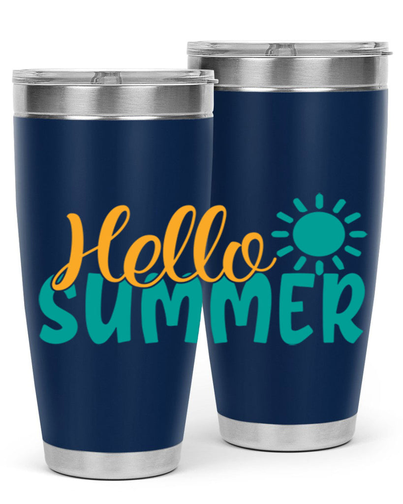 hello summer Style 98#- summer- Tumbler
