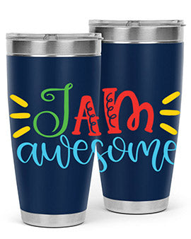 i am awesome Style 18#- autism- Tumbler