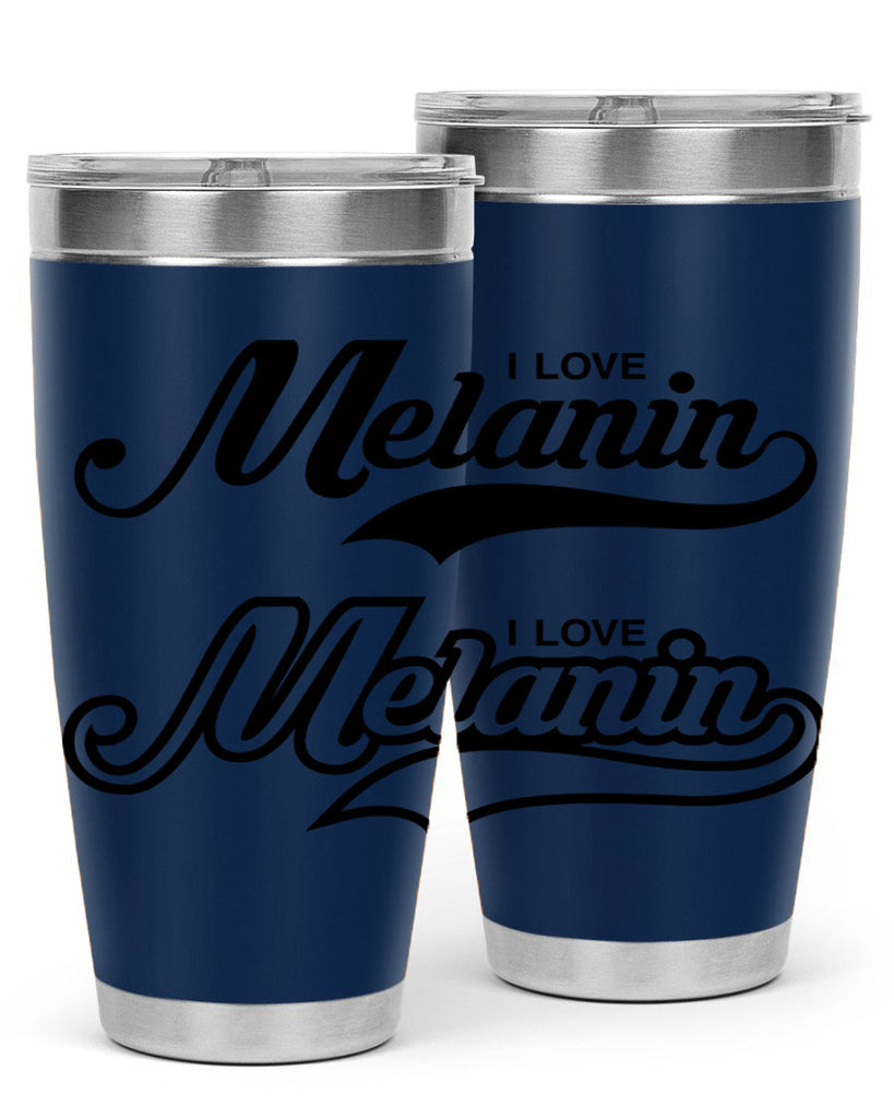 i love melanin 112#- black words phrases- Cotton Tank