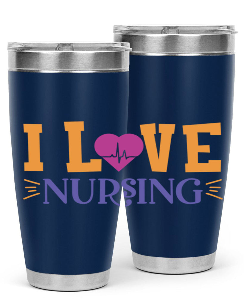 i love nursing Style 379#- nurse- tumbler