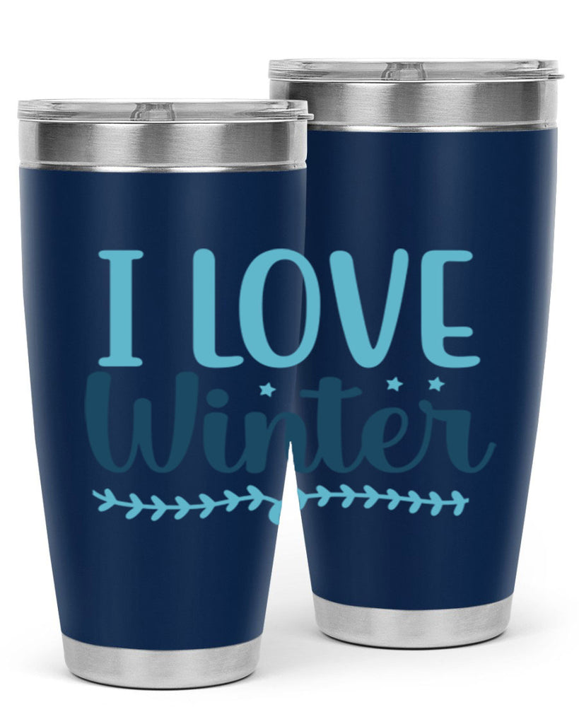 i love winter 226#- winter- Tumbler
