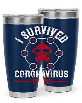 i survived coronavirus Style 32#- corona virus- Tumbler