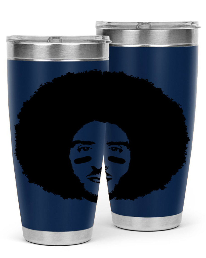 kaepernick 23#- black men - boys- tumbler