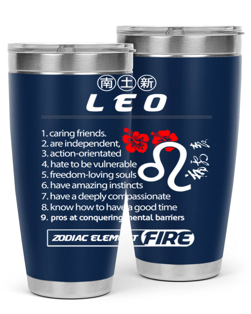 leo 307#- zodiac- Tumbler