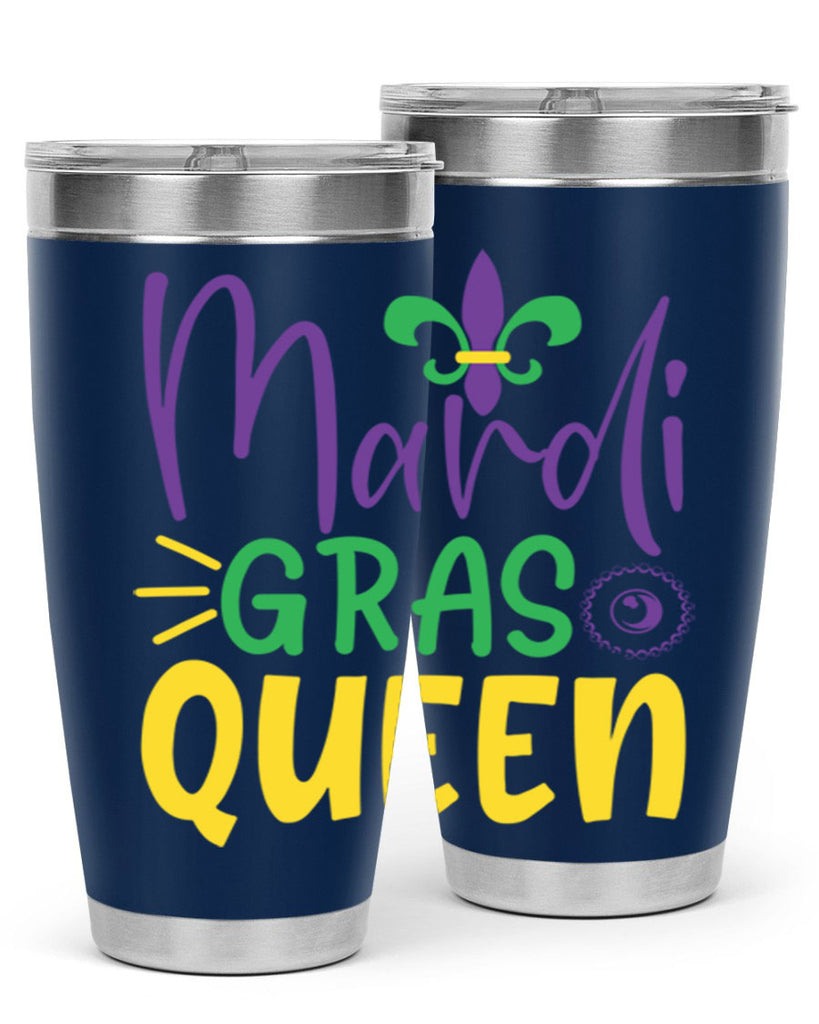 mardi gras queen 79#- mardi gras- Tumbler