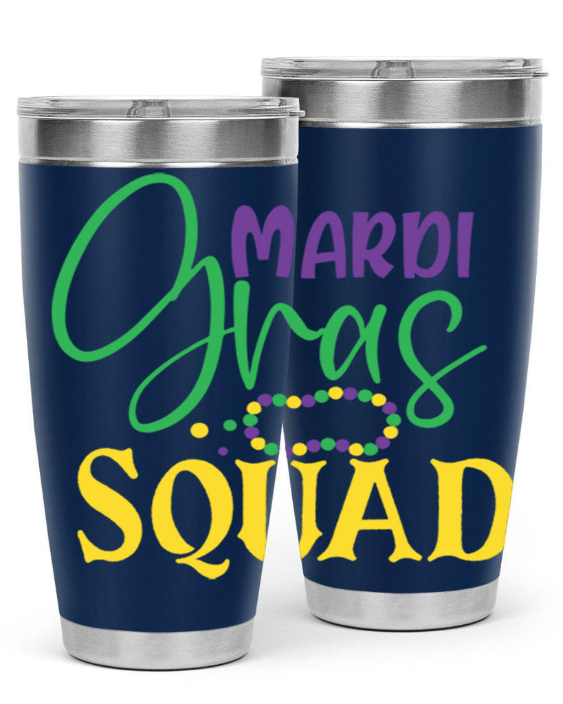 mardi gras squad 78#- mardi gras- Tumbler