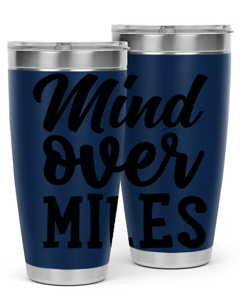 mind over miles 28#- gym- Tumbler