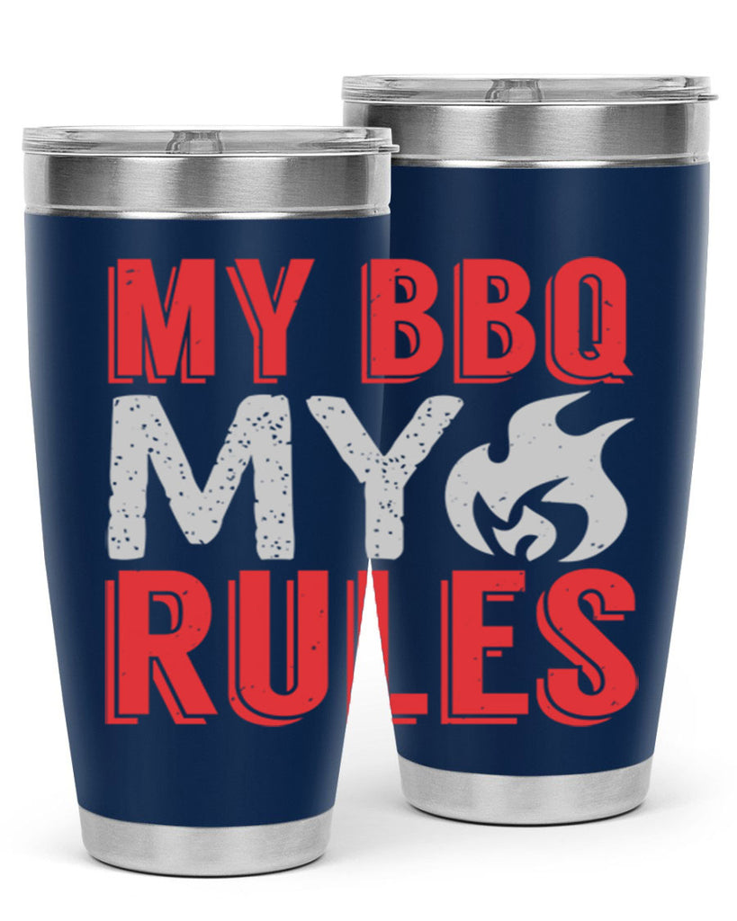 my bbq my rule 22#- bbq- Tumbler