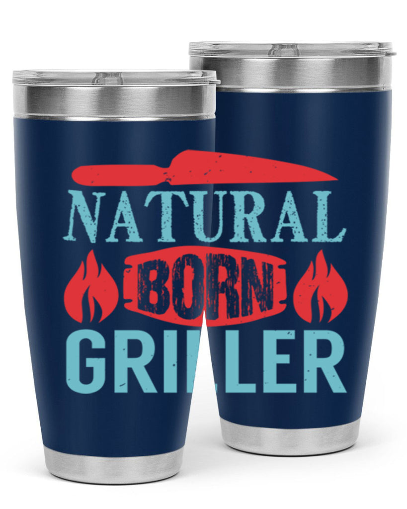 natural born griller 19#- bbq- Tumbler