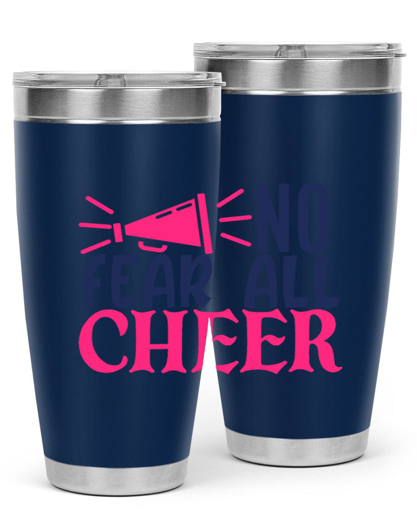 no fear all cheer 1739#- cheer- Tumbler