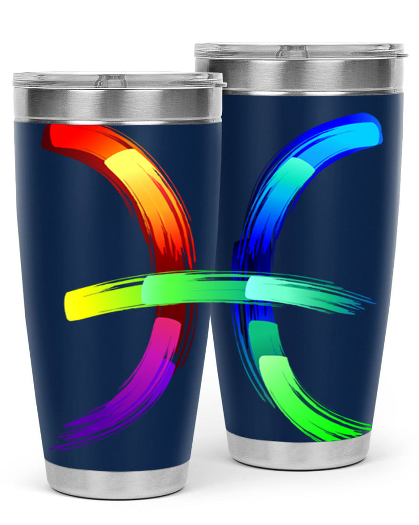 pisces 370#- zodiac- Tumbler