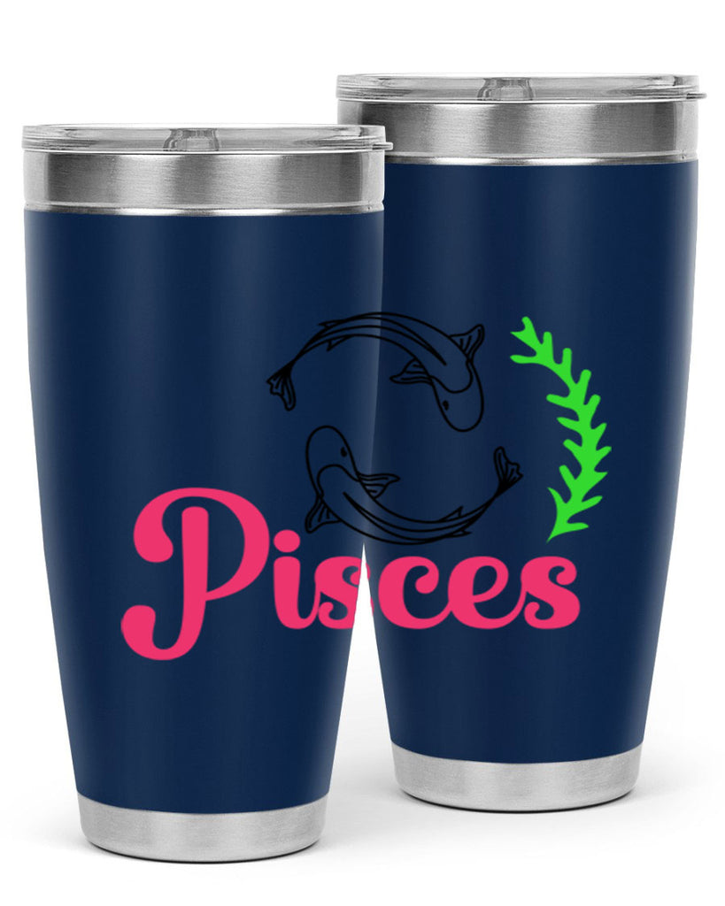 pisces 372#- zodiac- Tumbler