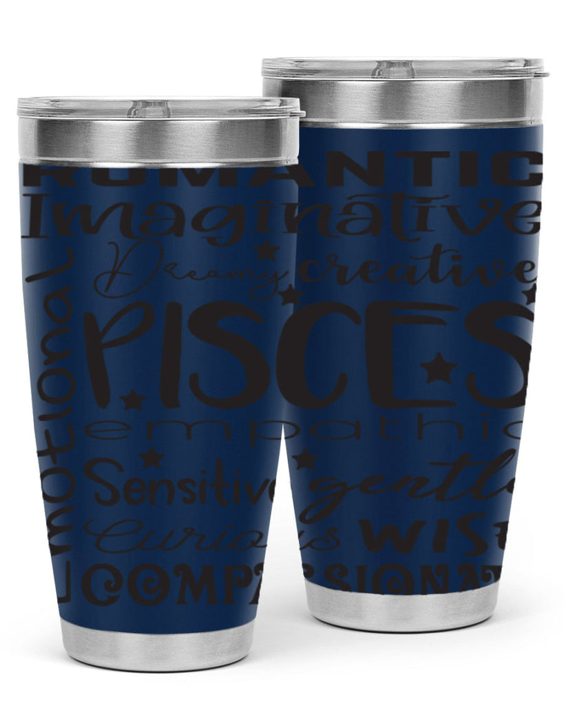 pisces 570#- zodiac- Tumbler