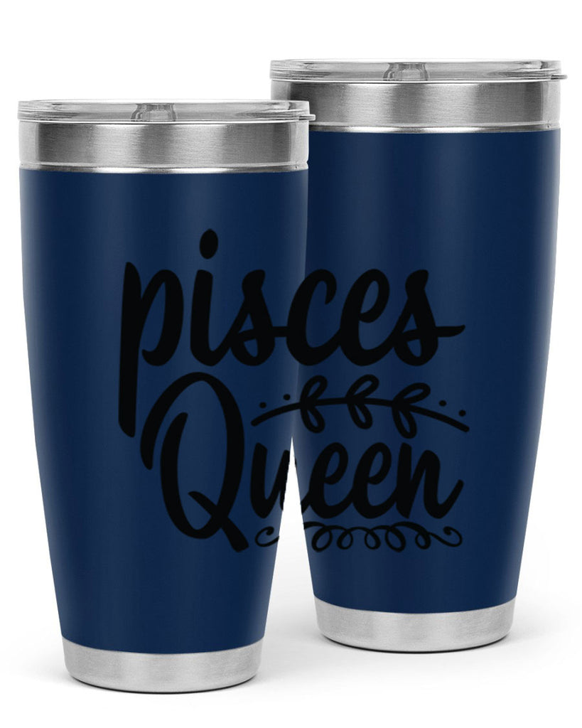 pisces queen 378#- zodiac- Tumbler