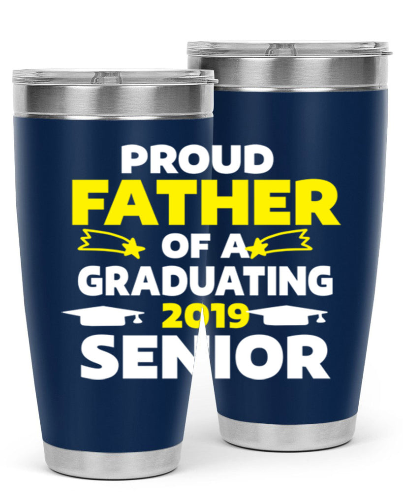 proud father of a graduating 264#- fathers day- Tumbler