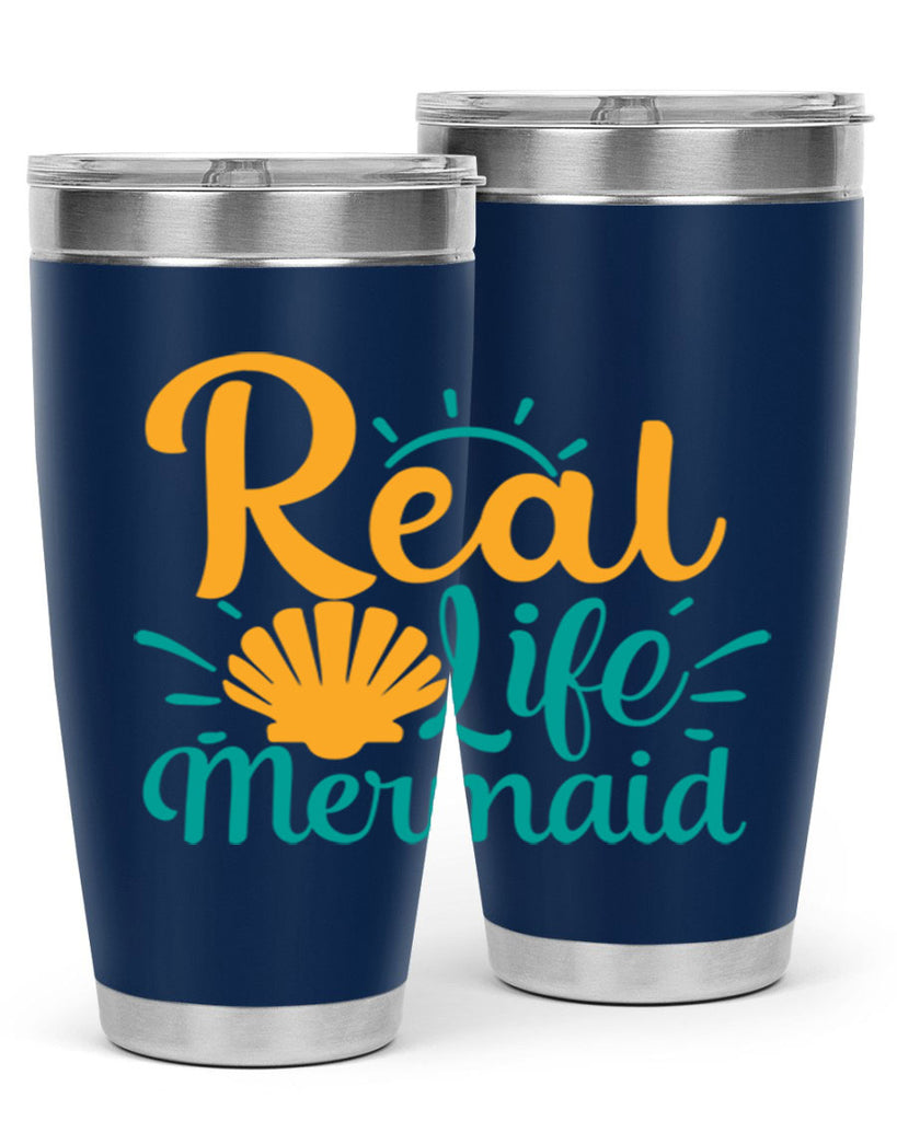 real life mermaid Style 79#- summer- Tumbler