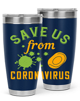 save us from coronavirus Style 24#- corona virus- Tumbler