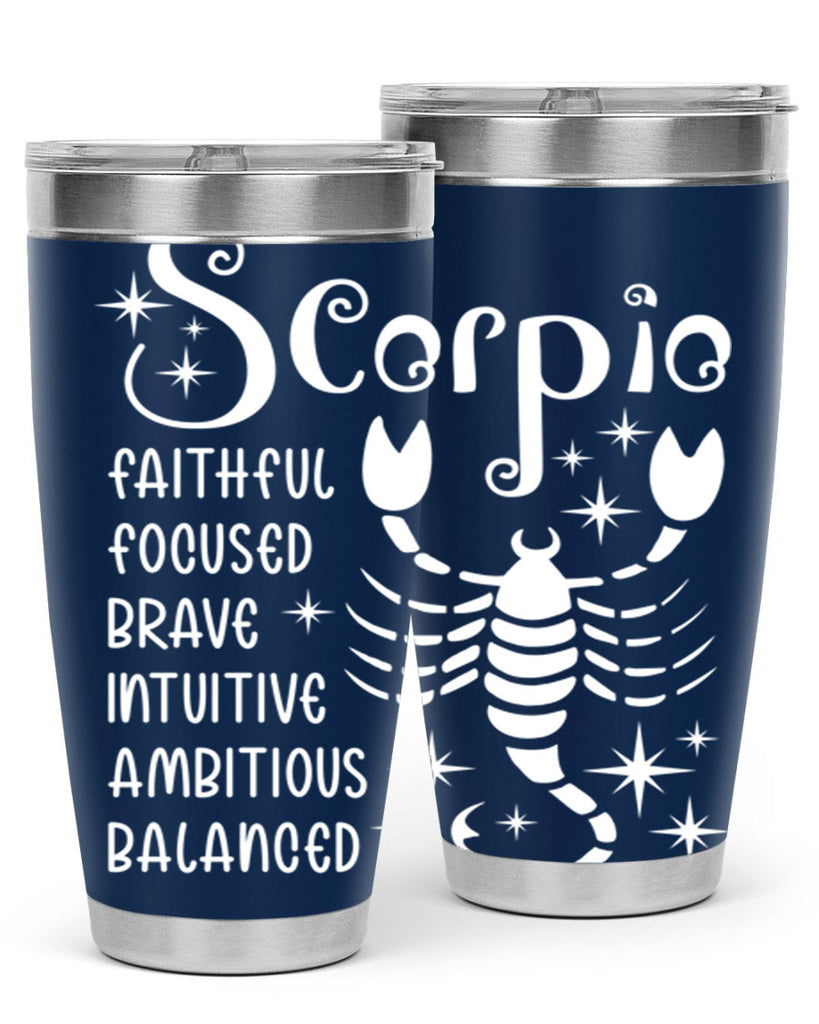 scorpio 435#- zodiac- Tumbler