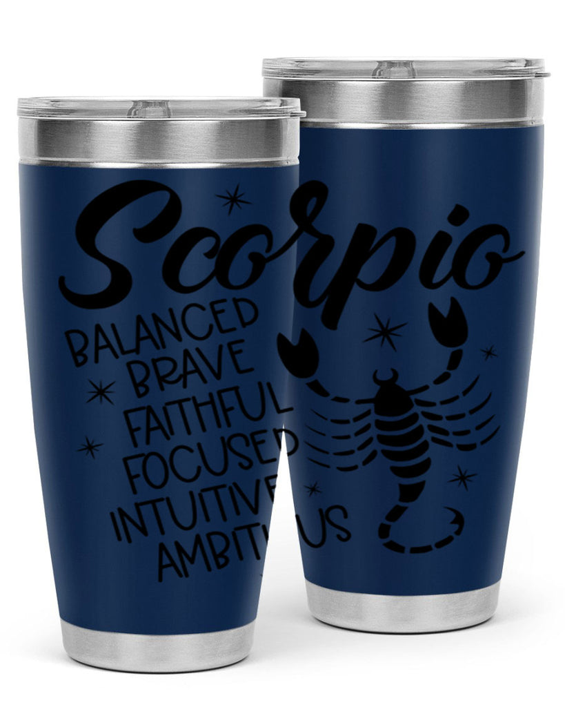 scorpio 436#- zodiac- Tumbler