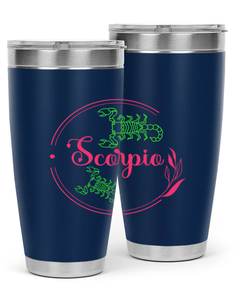 scorpio 437#- zodiac- Tumbler