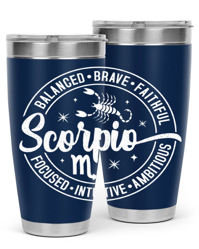 scorpio 439#- zodiac- Tumbler