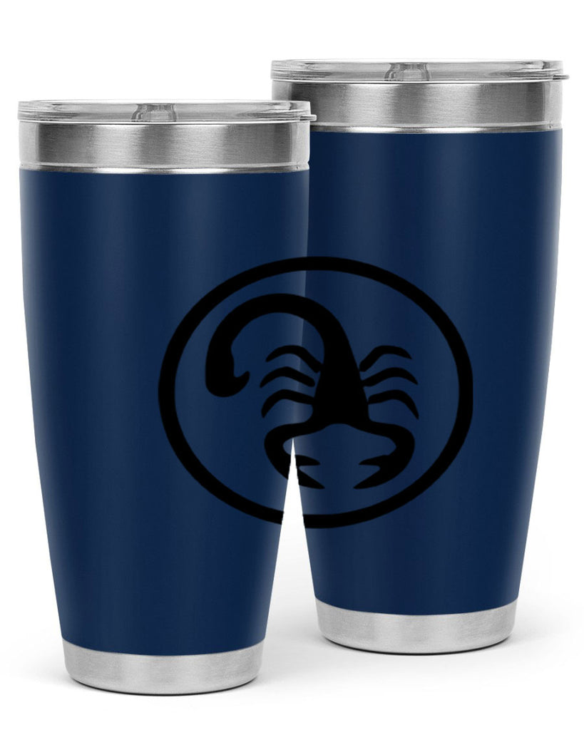scorpio 452#- zodiac- Tumbler