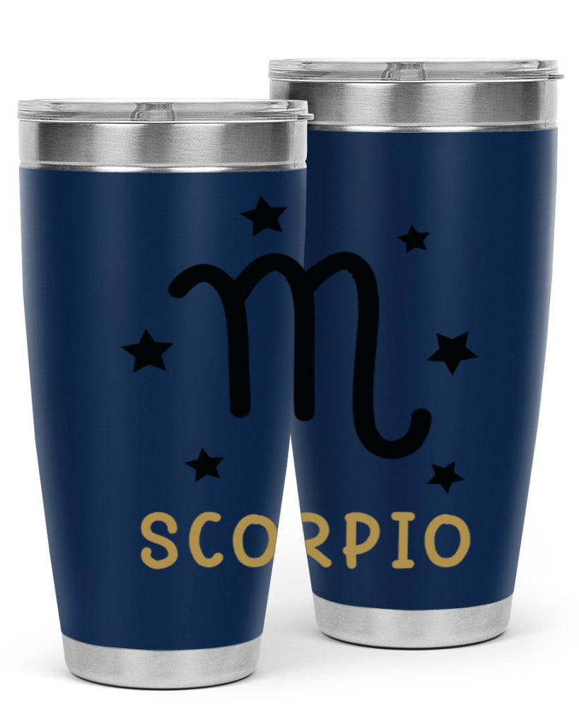 scorpio 455#- zodiac- Tumbler