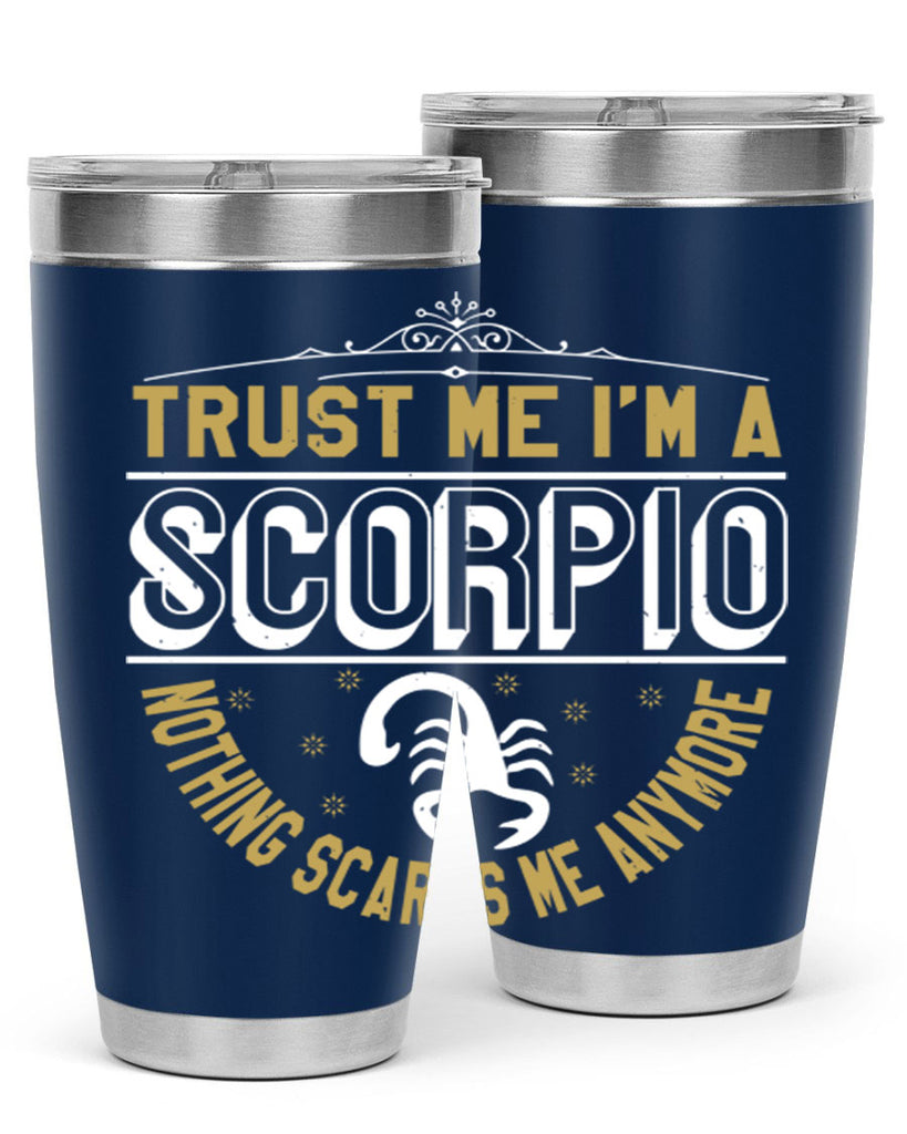 scorpio 458#- zodiac- Tumbler
