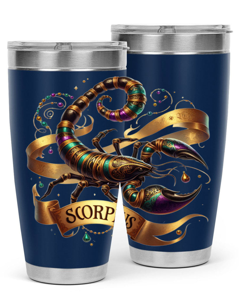 scorpio 459#- zodiac- Tumbler