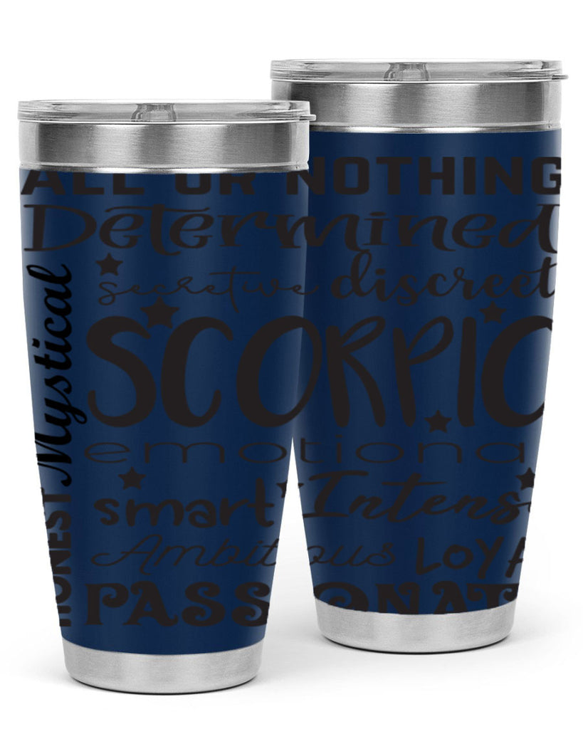 scorpio 572#- zodiac- Tumbler