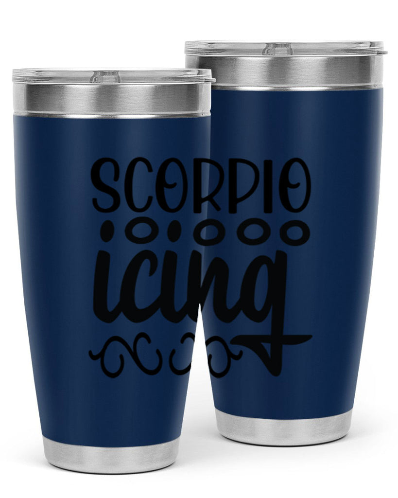 scorpio icing 441#- zodiac- Tumbler