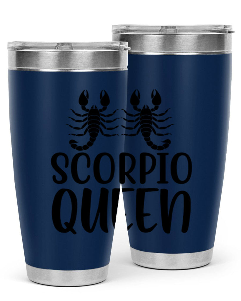 scorpio queen 446#- zodiac- Tumbler