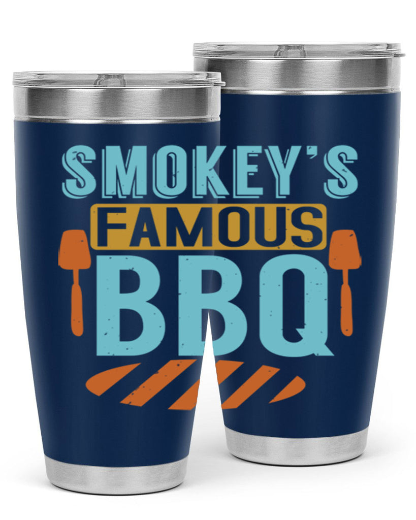smokeys famous bbq 11#- bbq- Tumbler