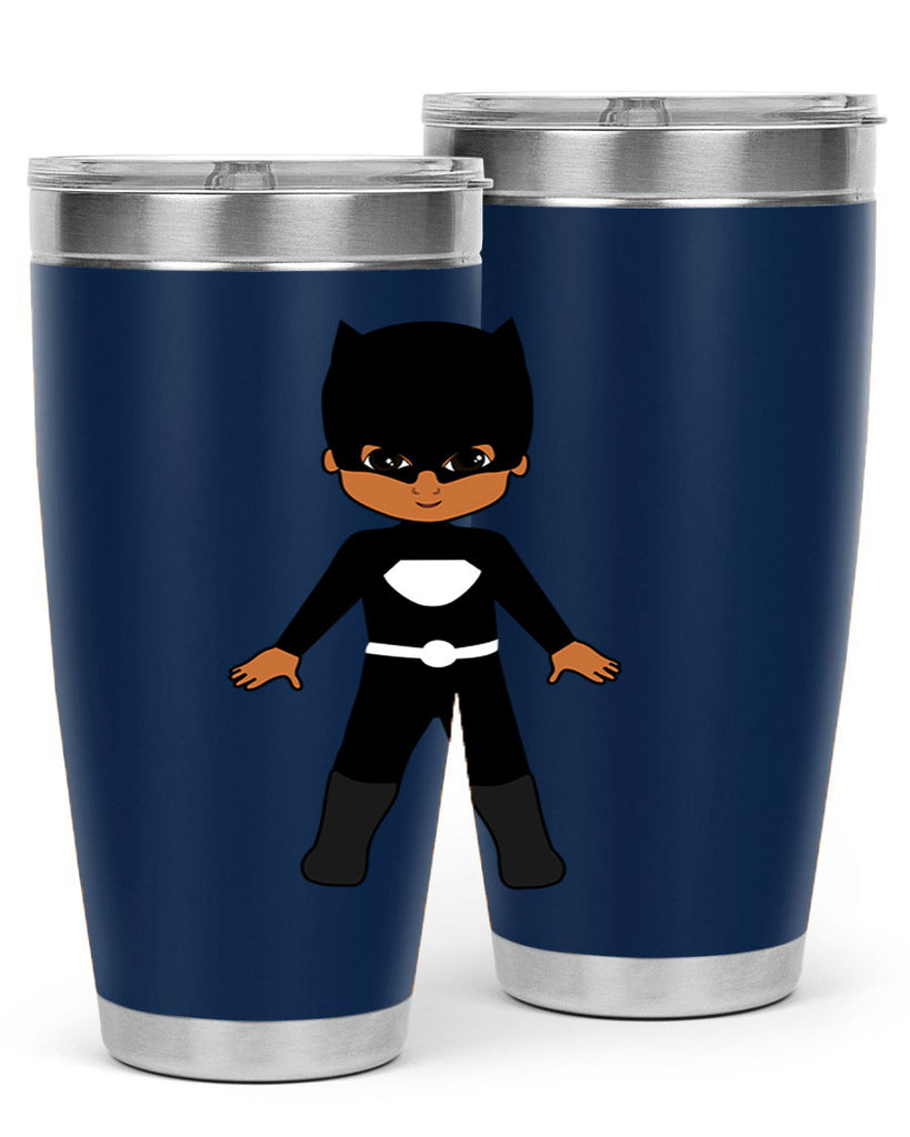 super kid 8#- black men - boys- tumbler